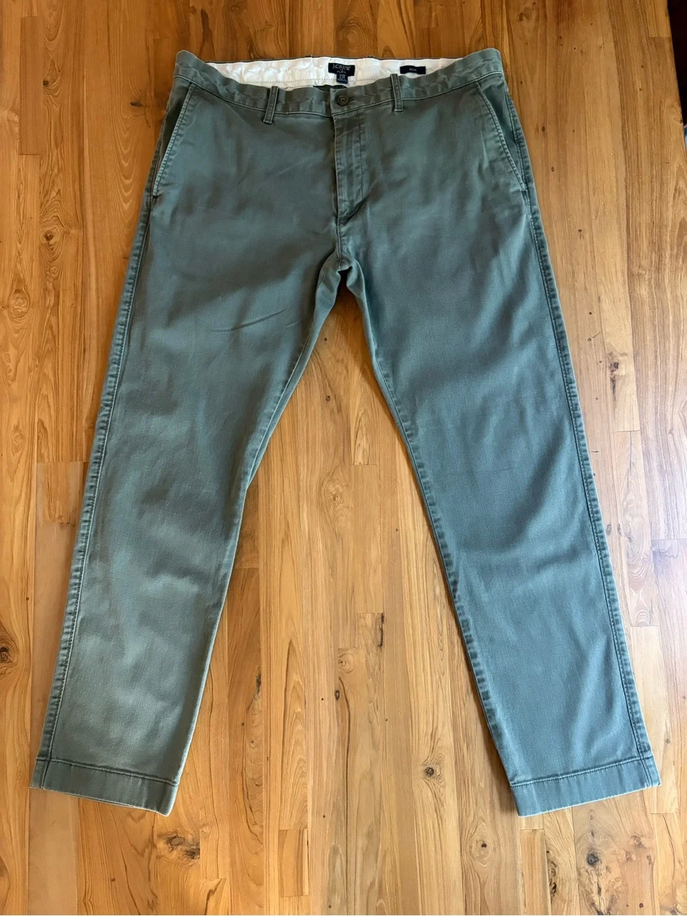J. Crew Men's Slate Green Chino Pants